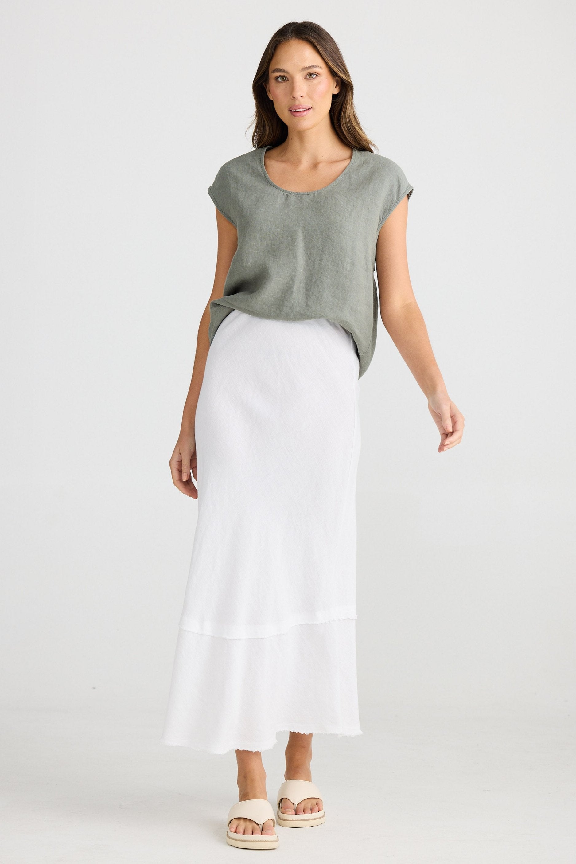 Pisa Skirt in White Pisa Skirt in White