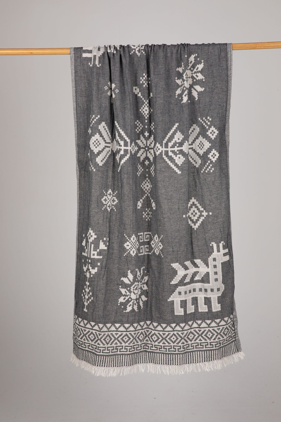Grecian Towel - Santorini Black