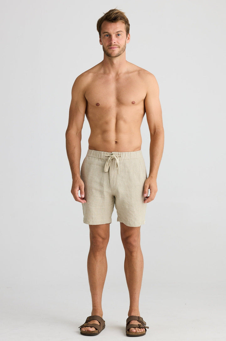 Cornell Short - Natural Linen