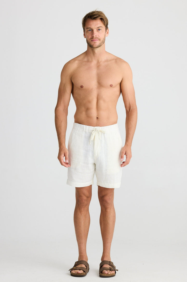 Cornell Short - White Linen