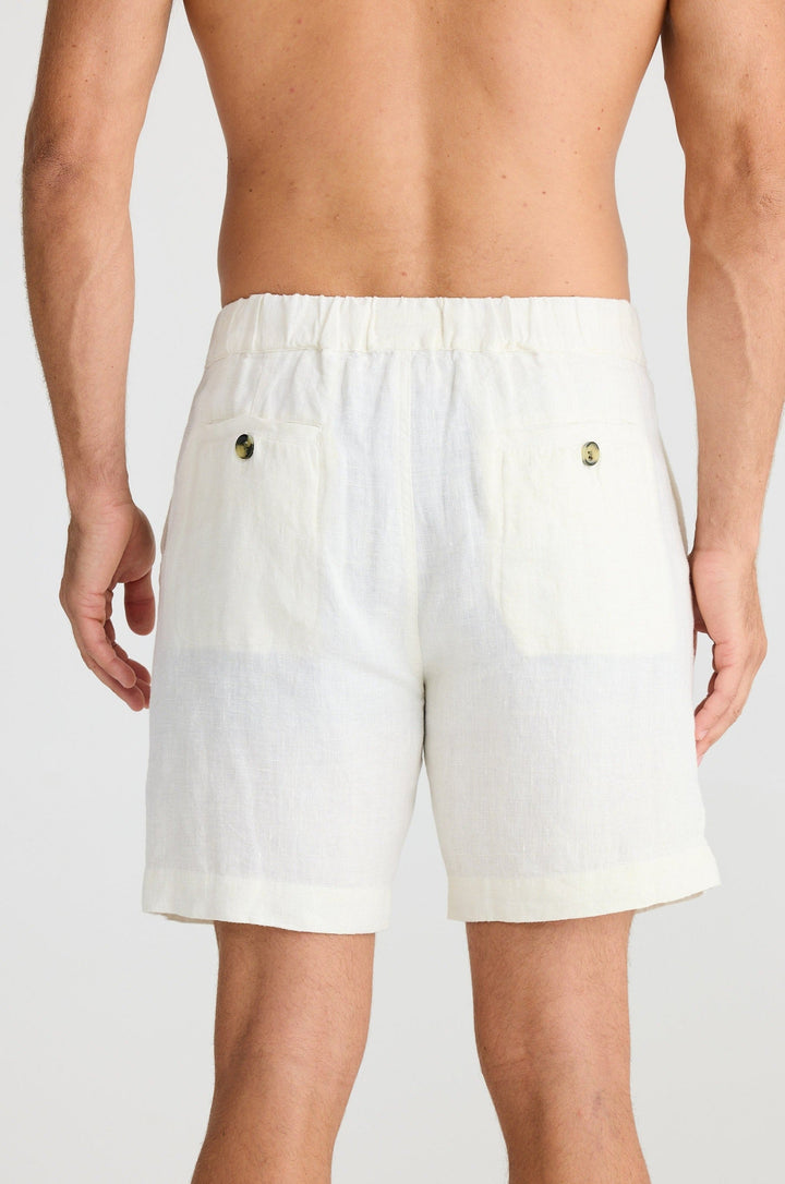 Cornell Short - White Linen
