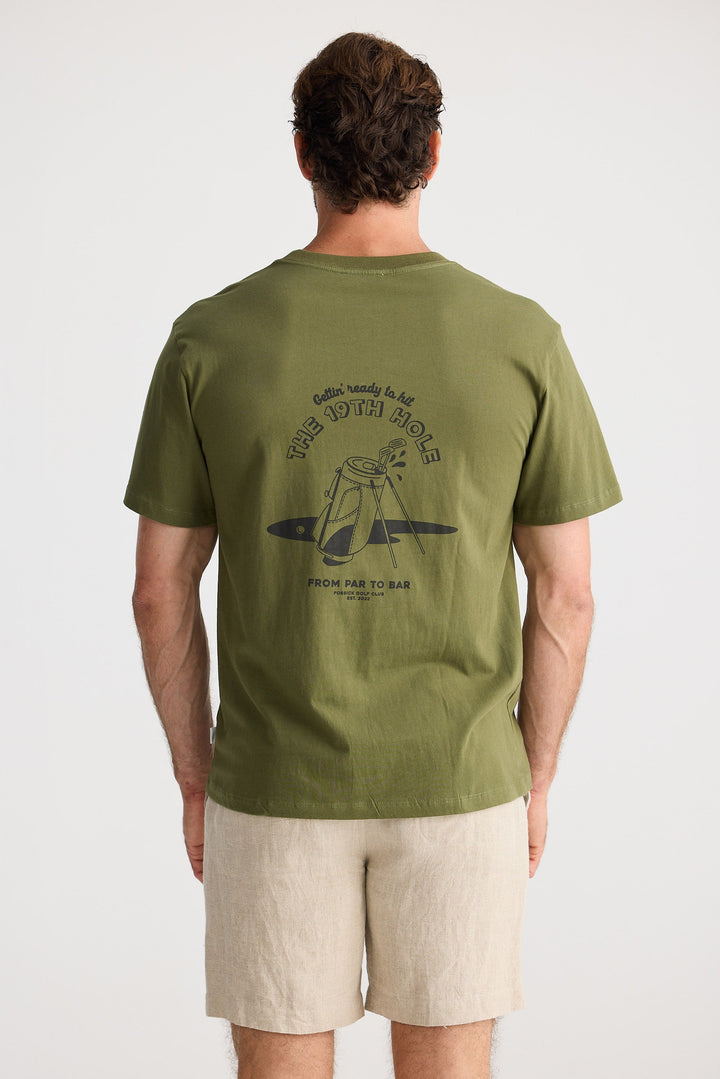 Par To Bar Tee - Khaki