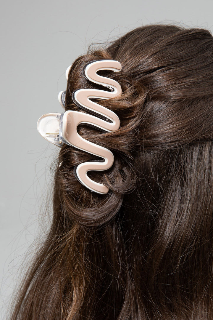 Lani Hair Claw - Taupe