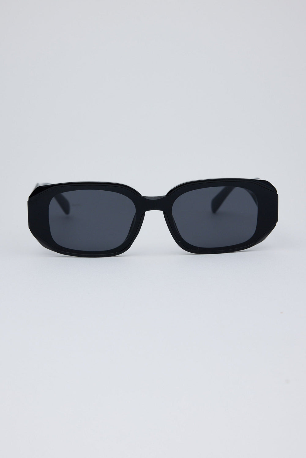 Alternate view of Black London Sunglasses on white background