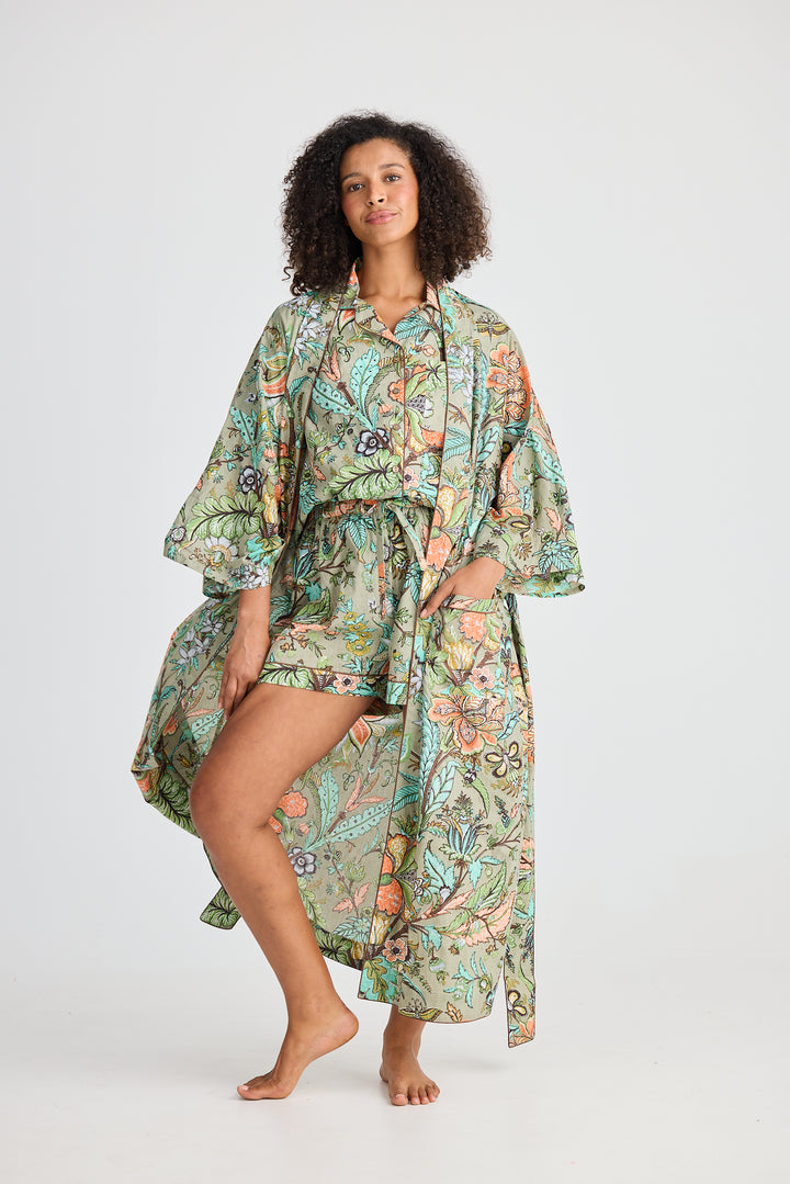 Namaste Robe - Madagascar Print