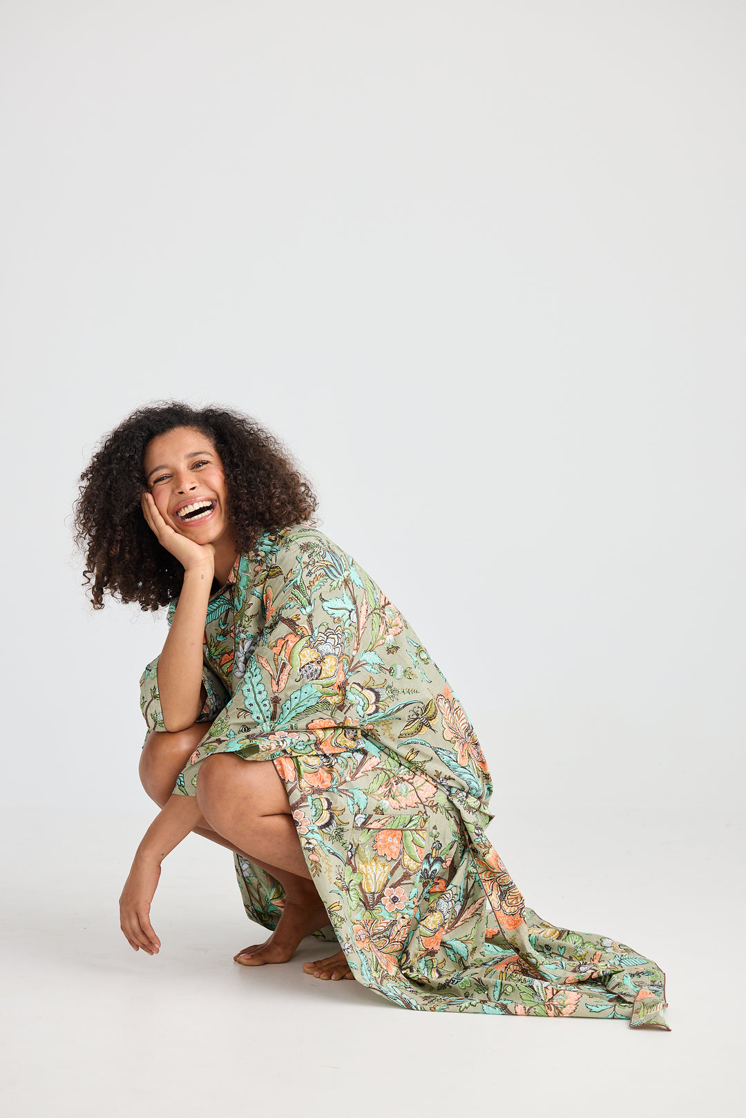 Namaste Robe - Madagascar Print