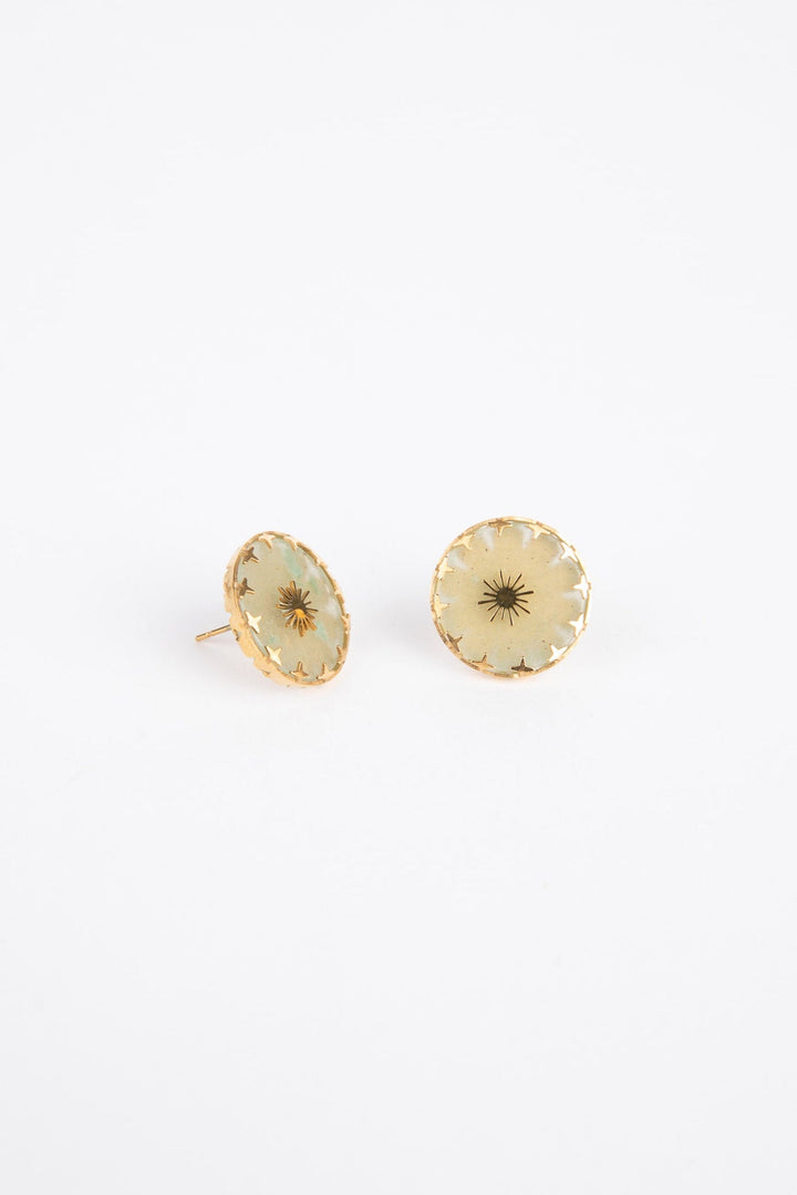 Sunbeam Earrings - Green
