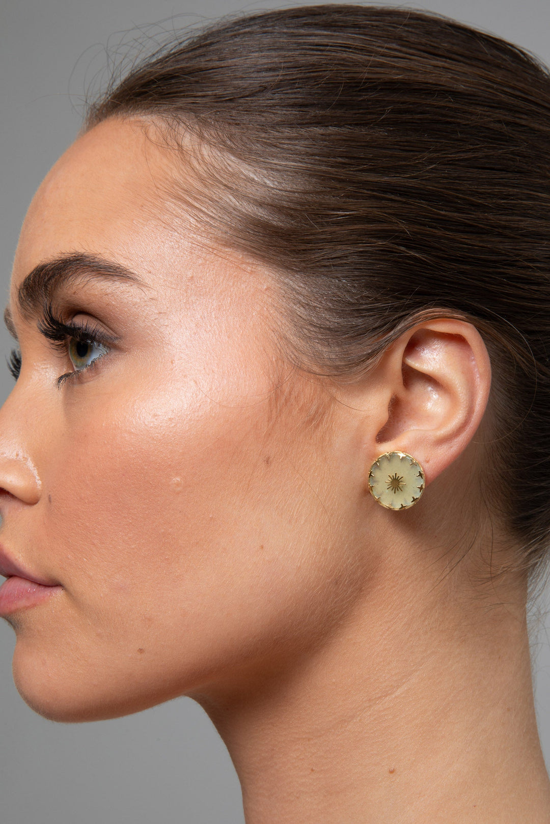 Sunbeam Earrings - Green