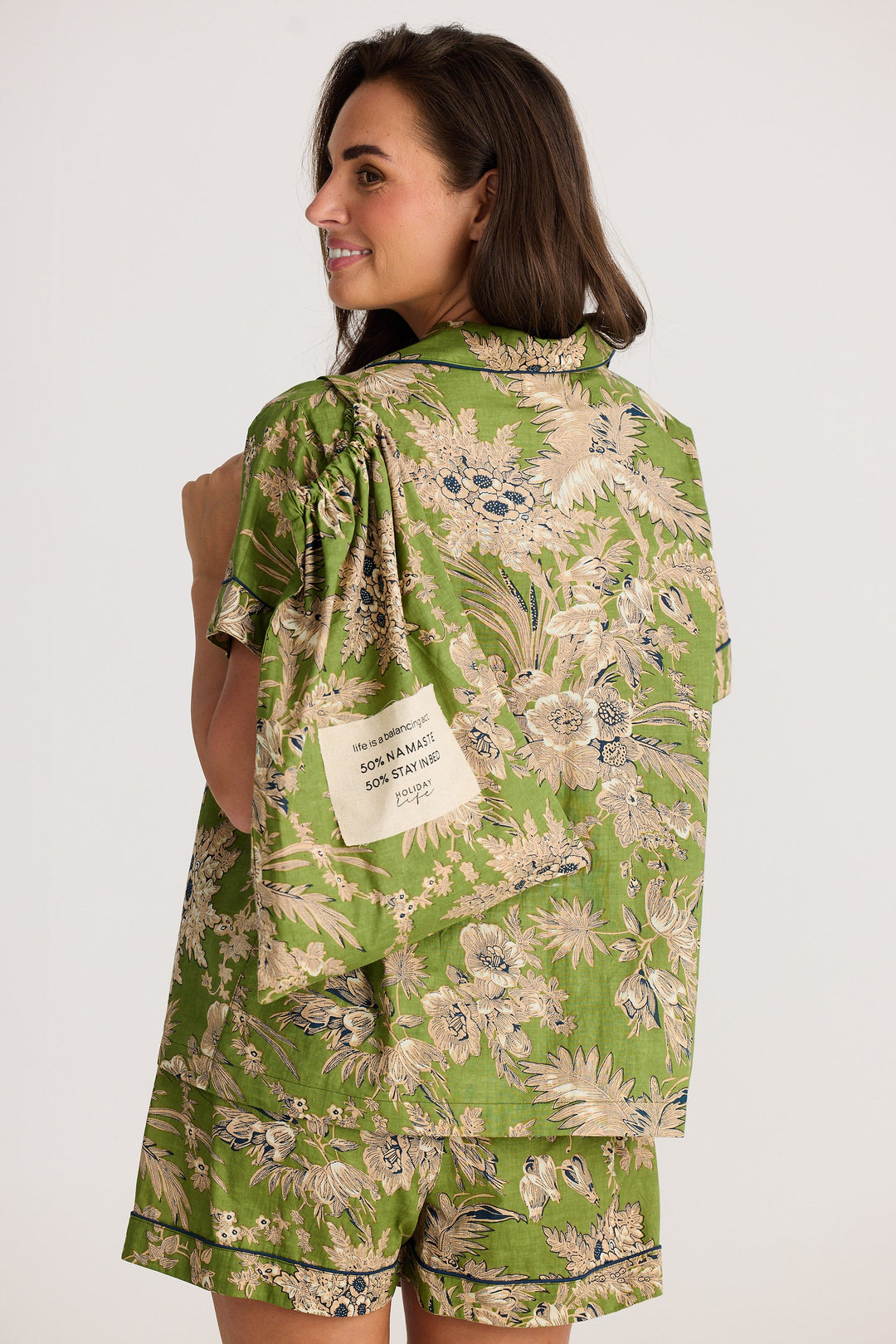 Namaste Pyjama Set - Haveli Print