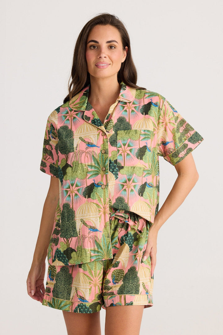 Namaste Pyjama Set - Zoya Print