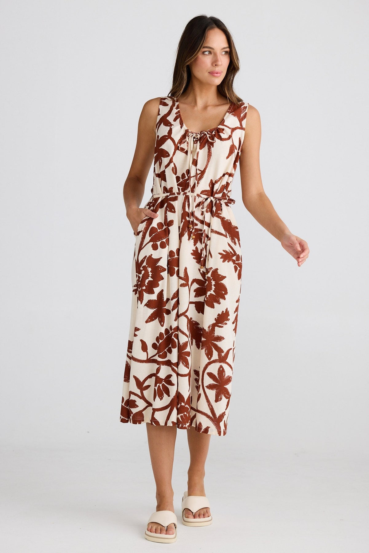 Cayman Dress Cuban Bloom