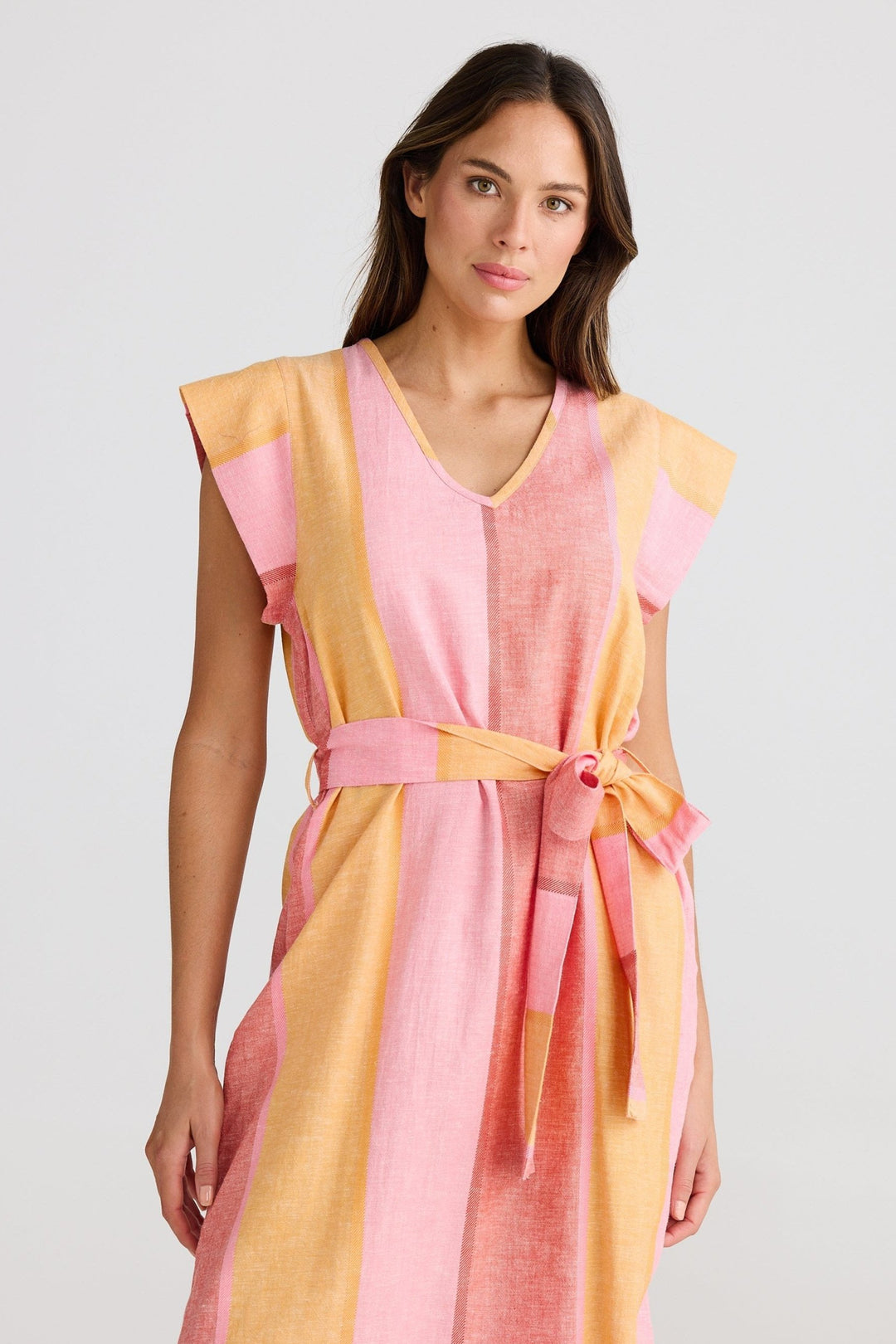 Sebou Dress - Lisbon Stripe