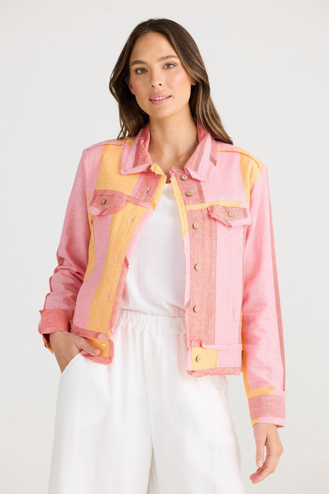 Monza Jacket | Ecuador Stripe Monza Jacket | Ecuador Stripe