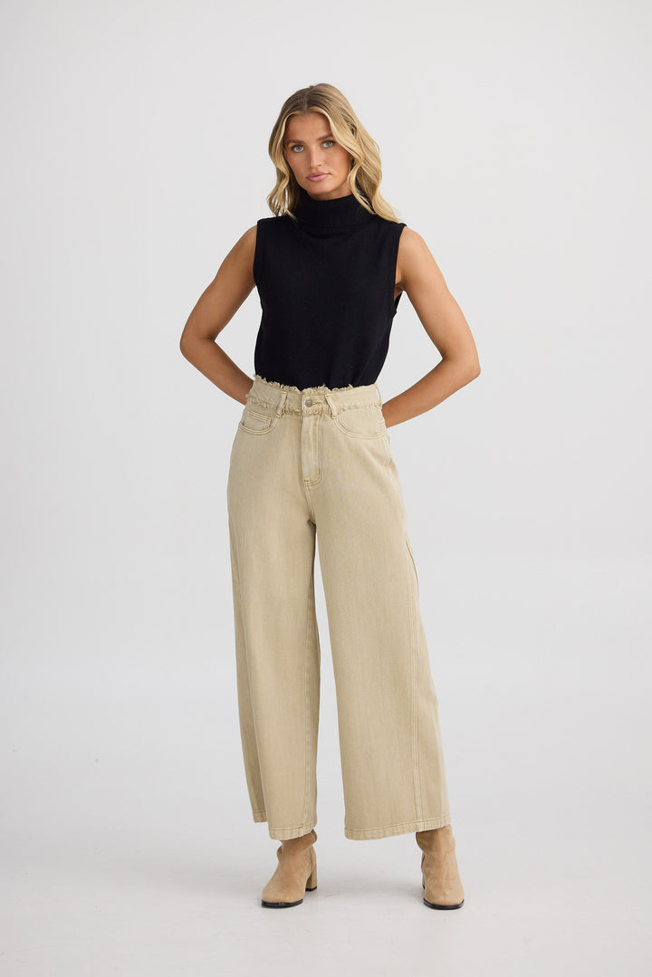 Milano Pant - Natural Wash