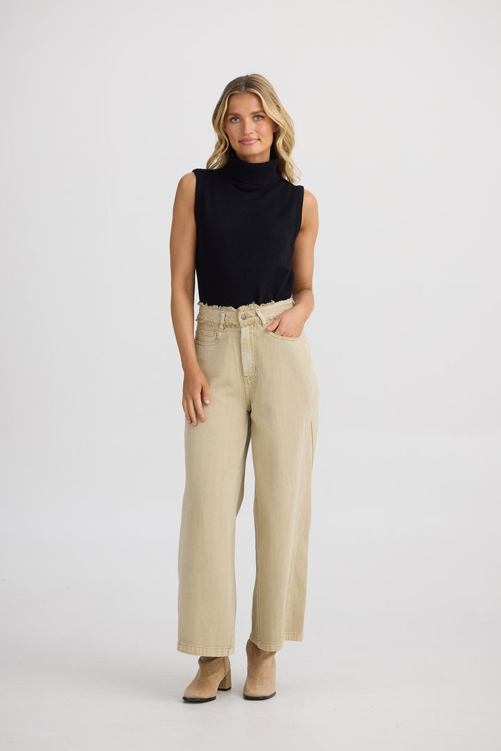Milano Pant - Natural Wash