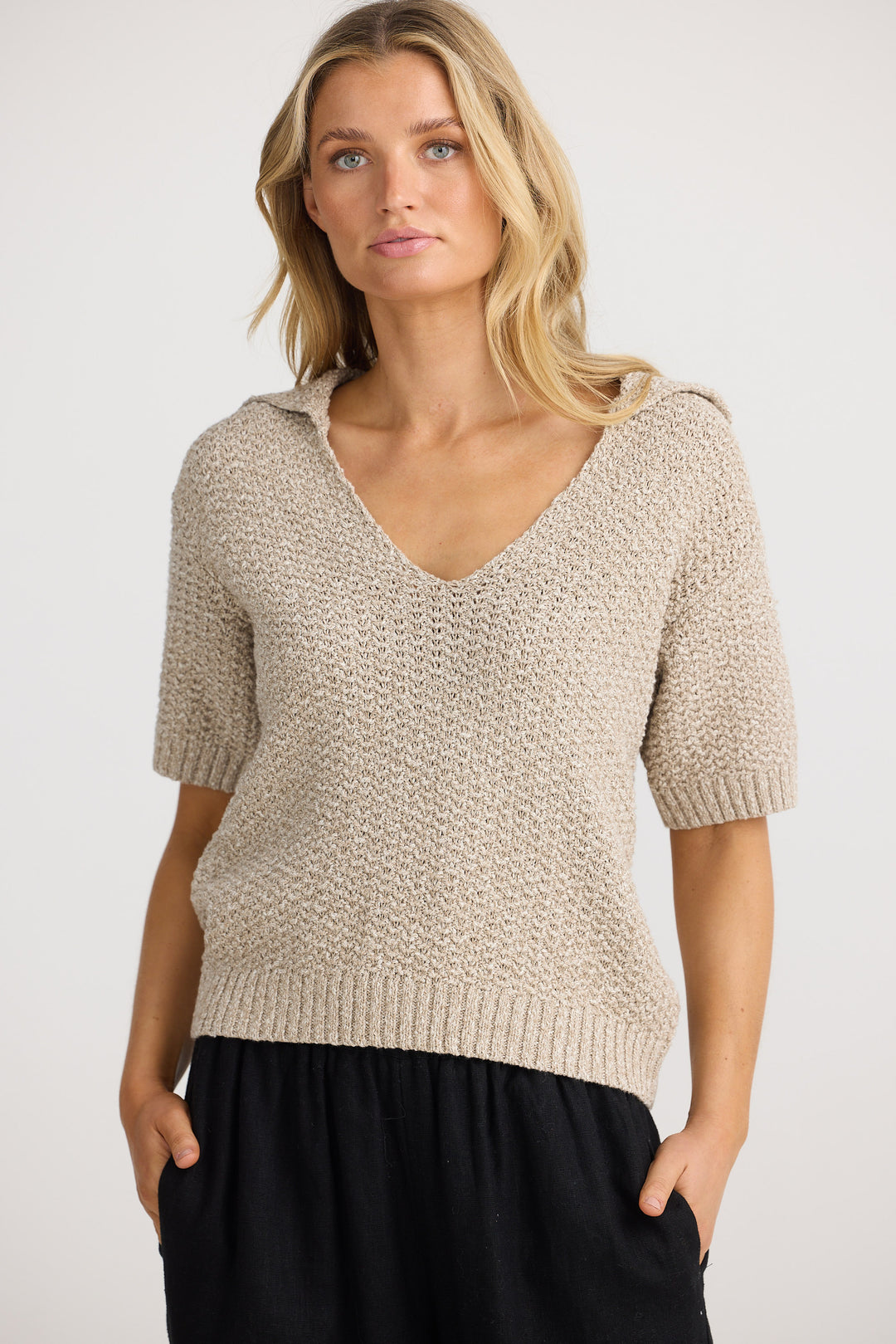 Ramona Knit Tee | Natural Ramona Knit Tee | Natural