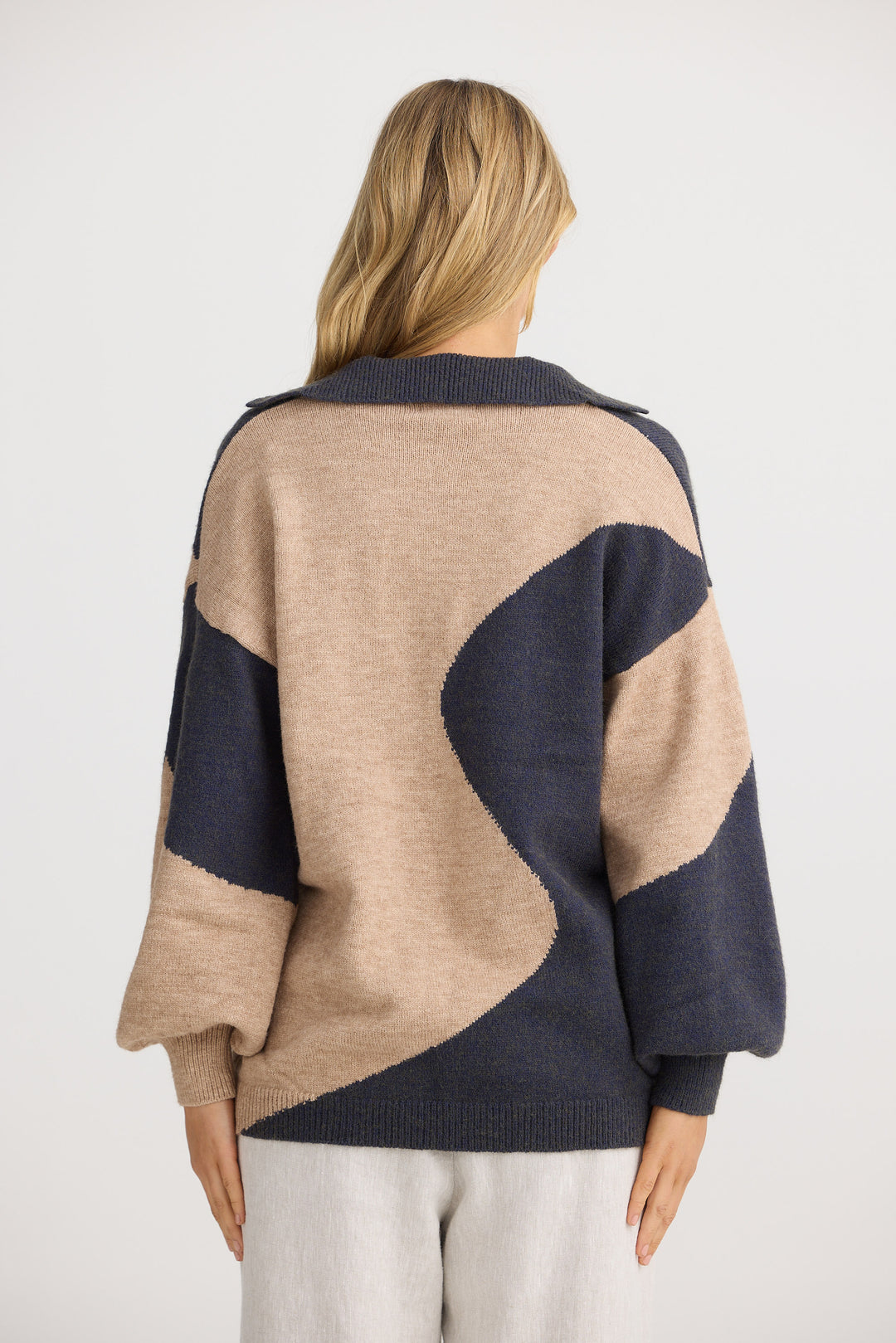 Pedro Knit - Taupe Multi