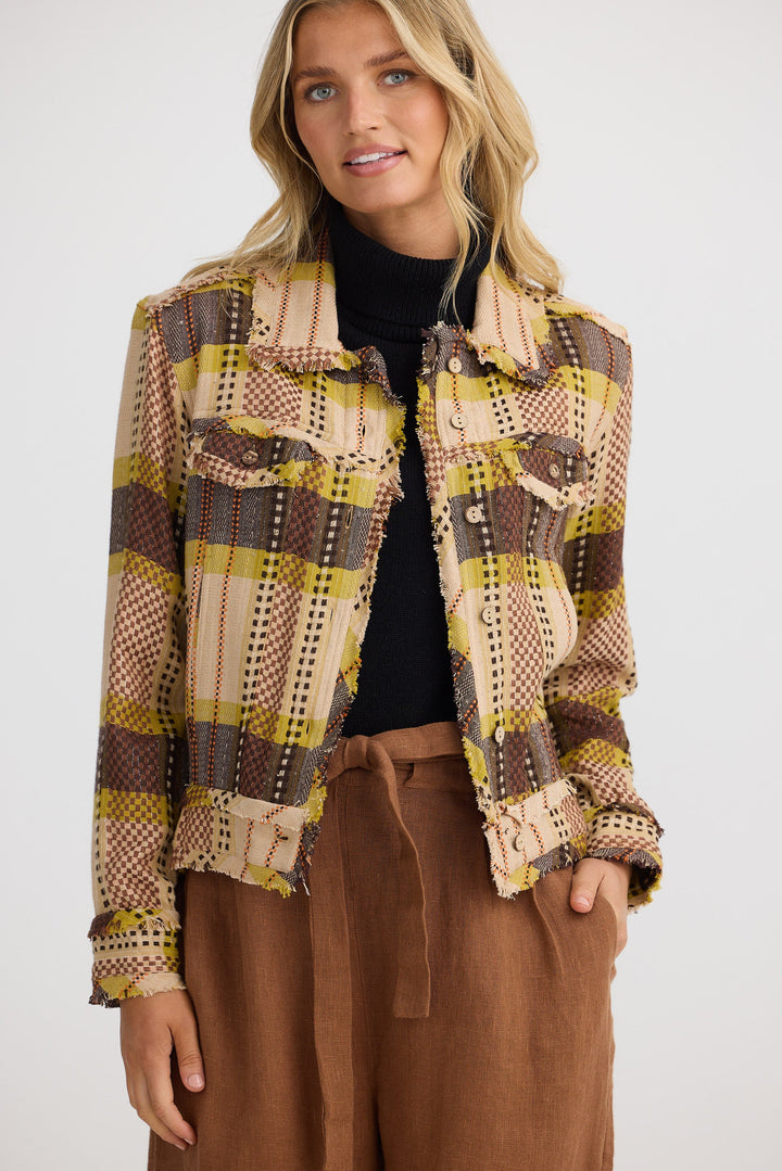 Monza Jacket - Santiago Check