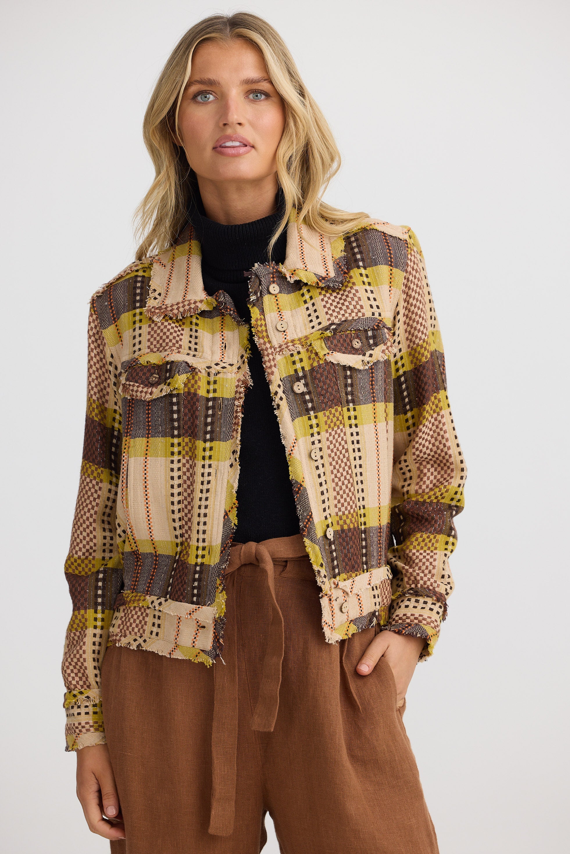 Monza Jacket | Santiago Check