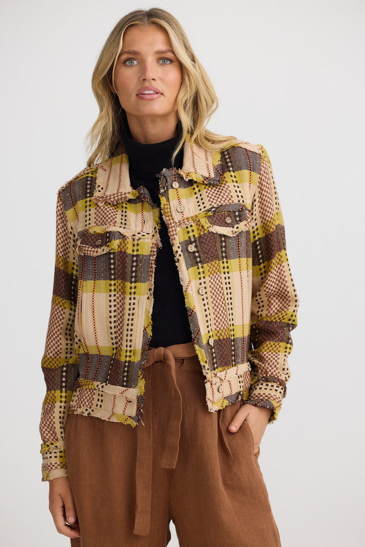 Monza Jacket - Santiago Check