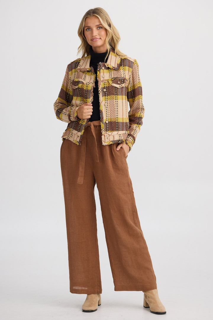 Monza Jacket - Santiago Check