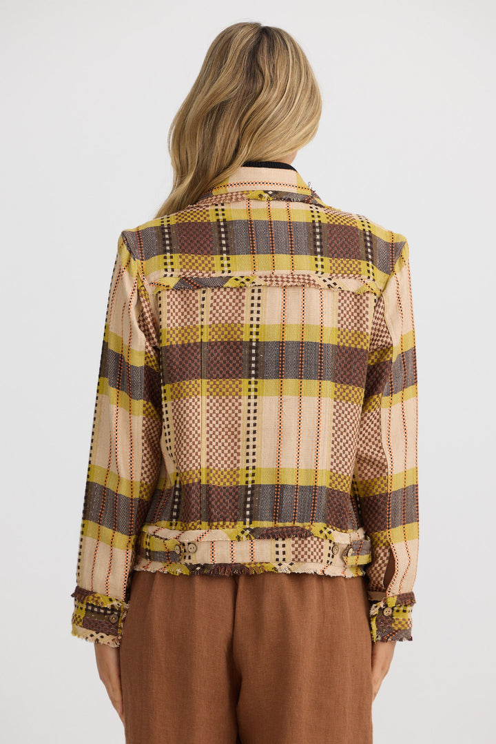 Monza Jacket - Santiago Check