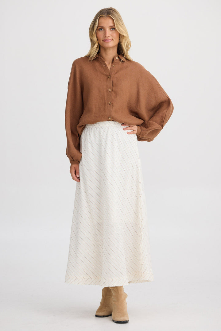 Sicily Skirt - Ecuador Stripe