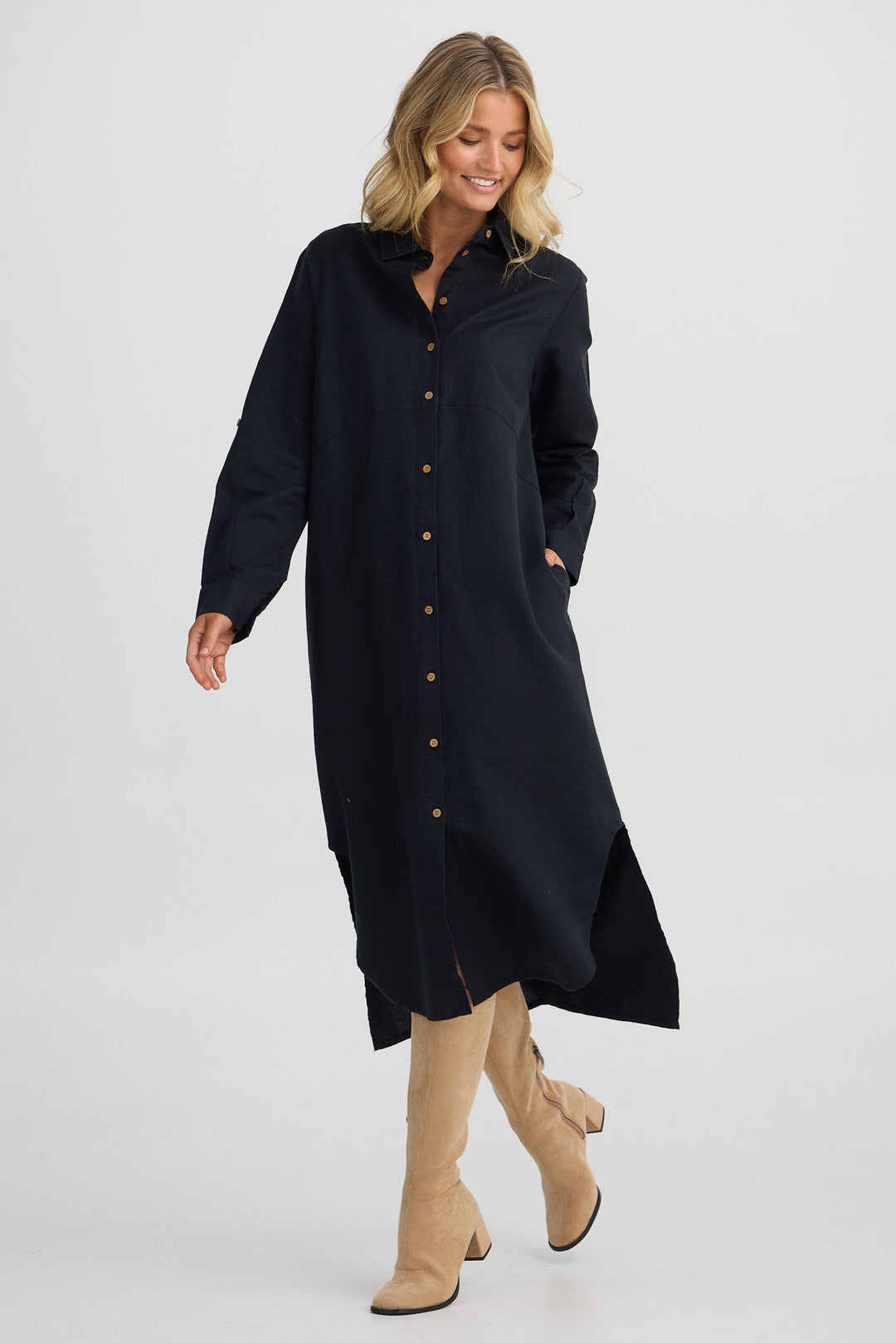 Castro Overshirt - Black
