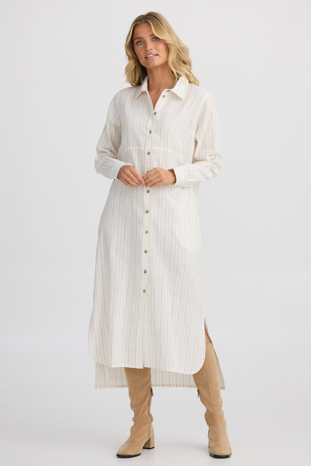 Castro Overshirt - Ecuador Stripe