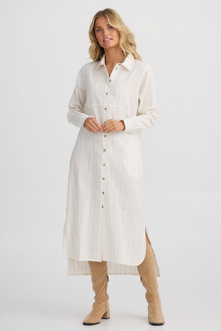 Castro Overshirt - Ecuador Stripe