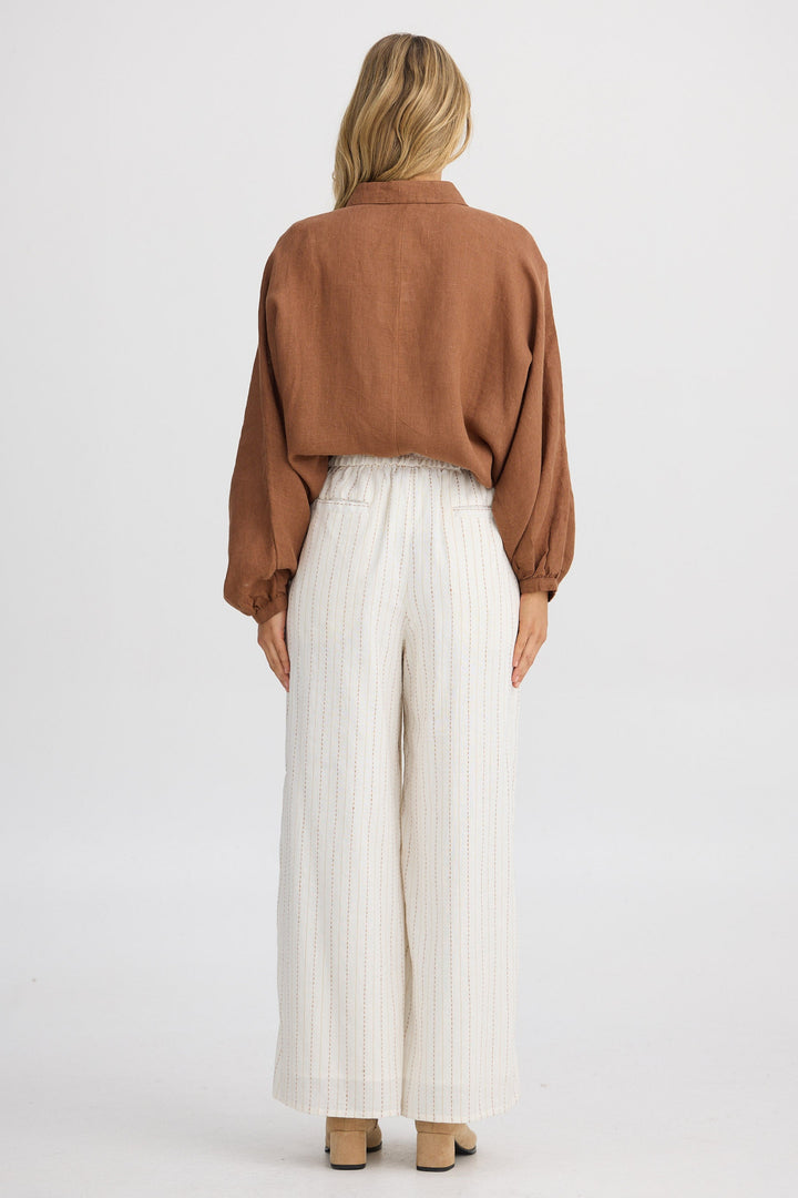Positano Pant - Ecuador Stripe