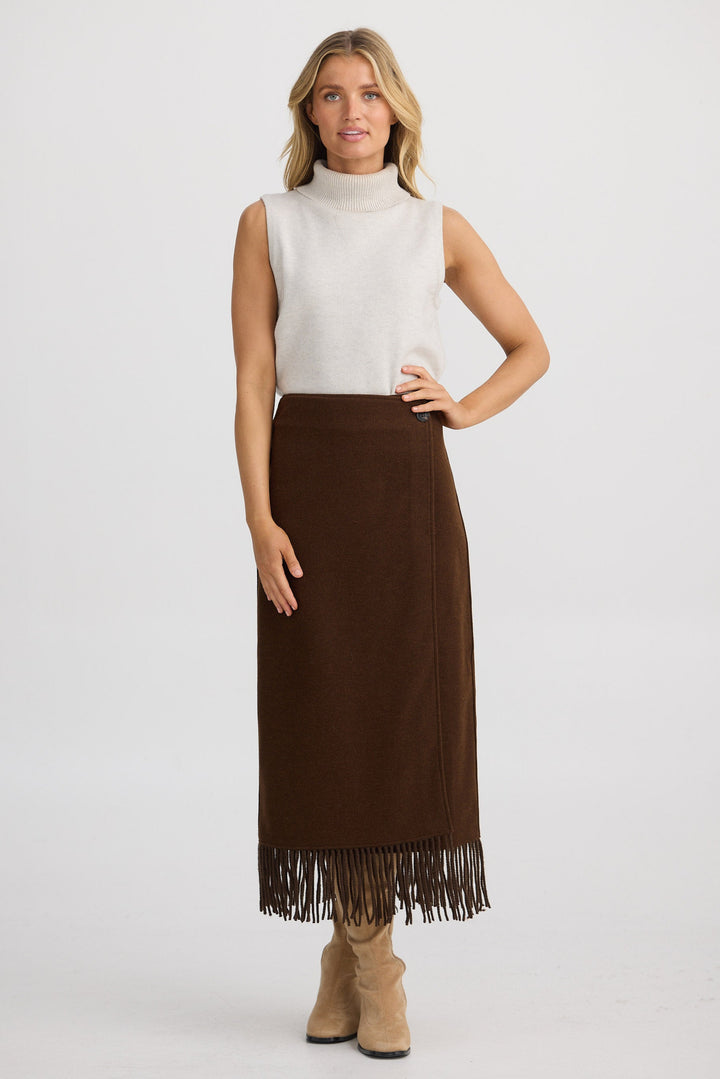 Roaming Skirt - Chocolate
