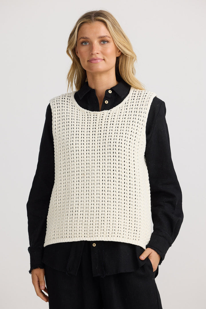 Maddison Vest - Off White