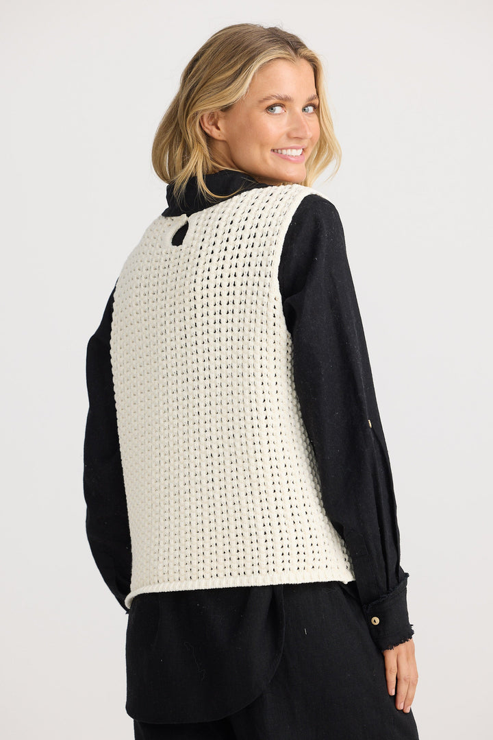 Maddison Vest - Off White