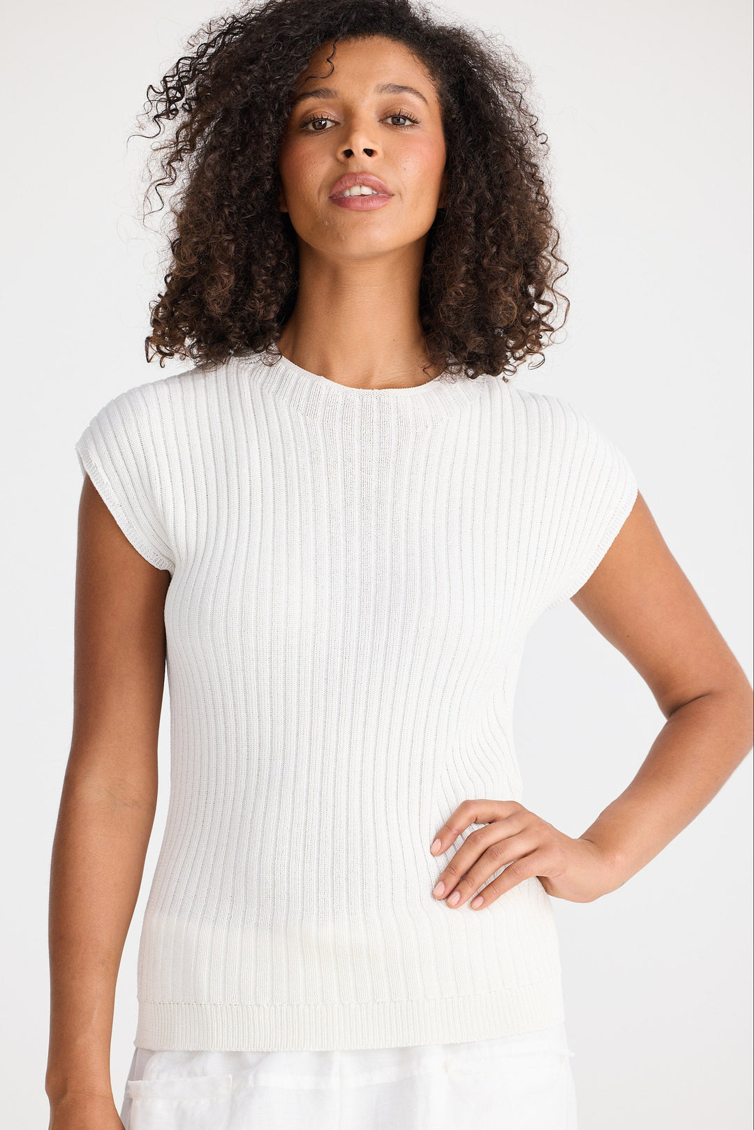 Asha Knit Top - Natural