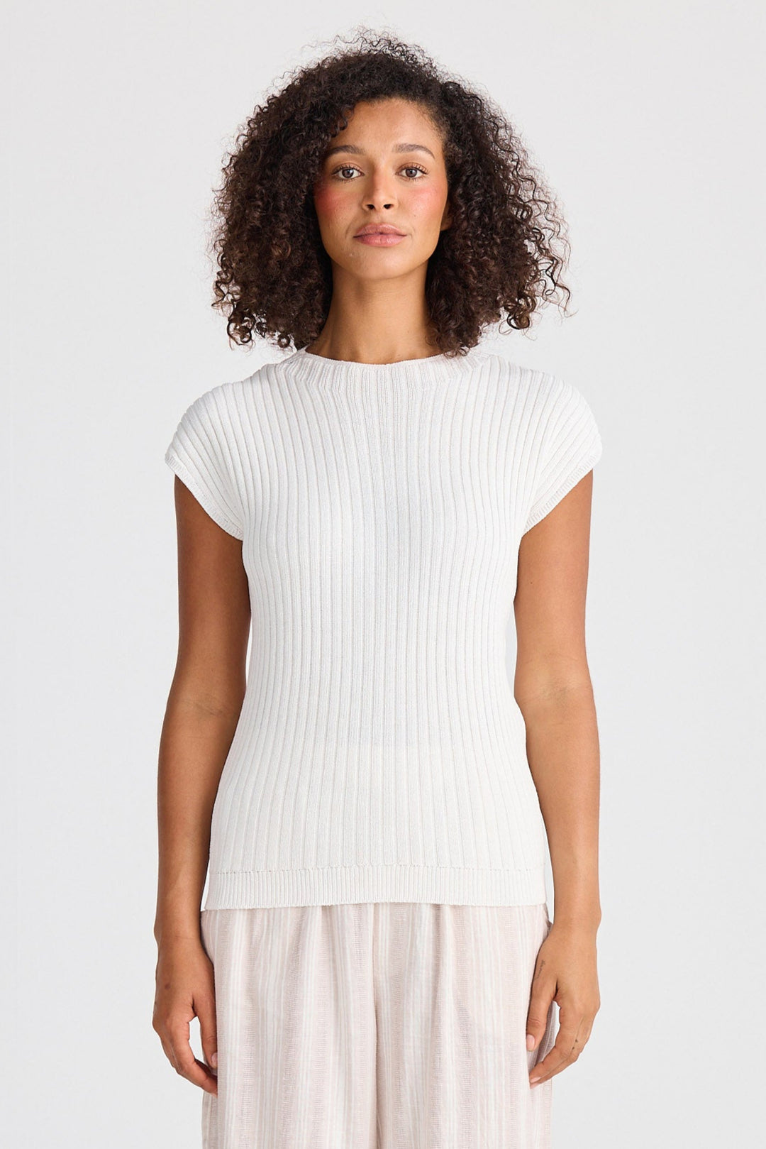 Asha Knit Top - Natural