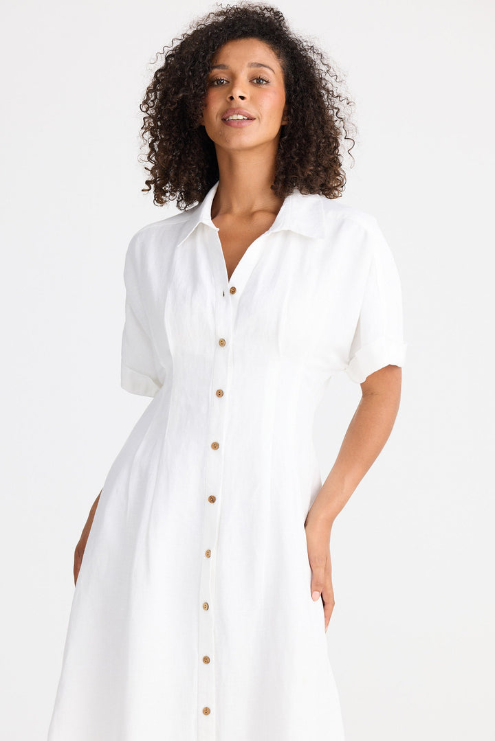Felicita Dress - White