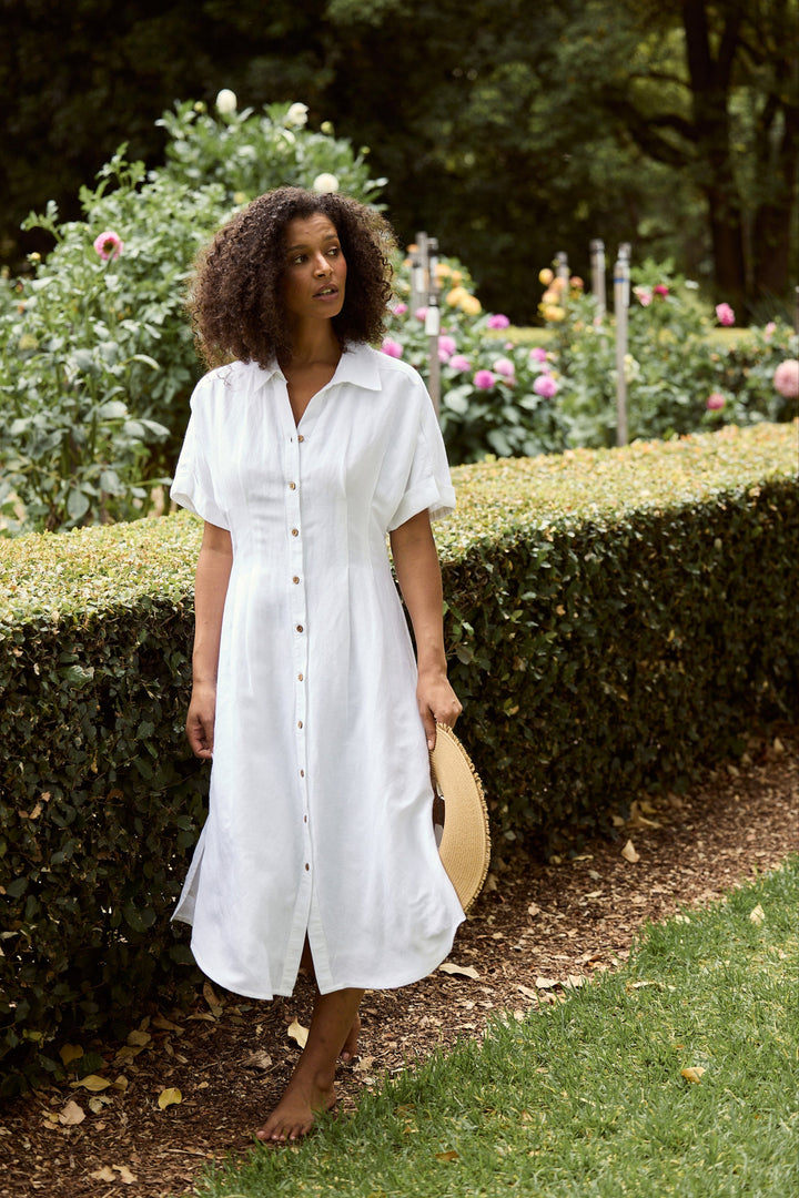 Felicita Dress - White