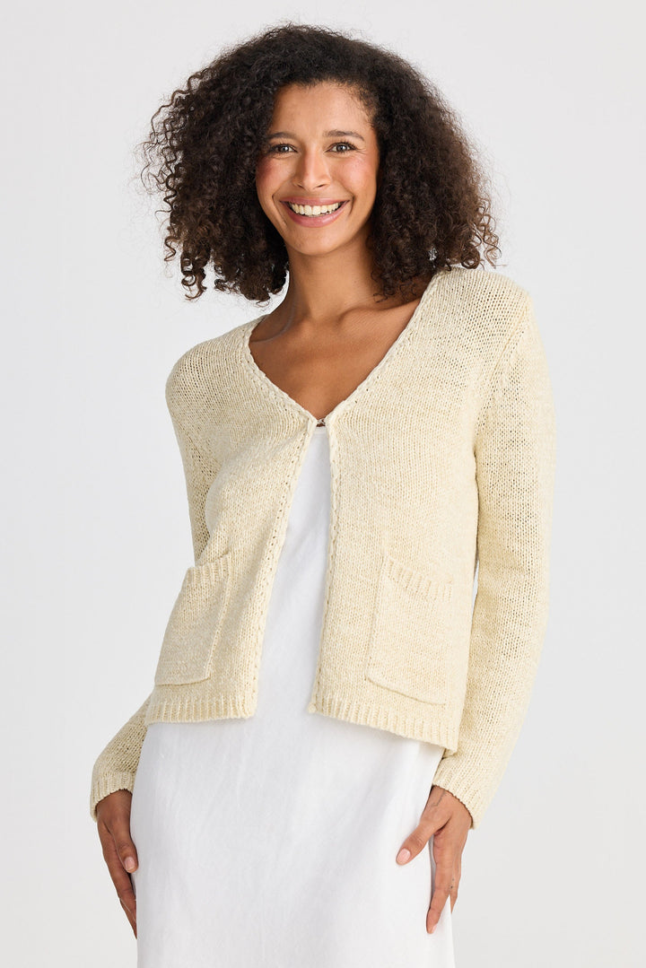 Saffron Cardi - Natural