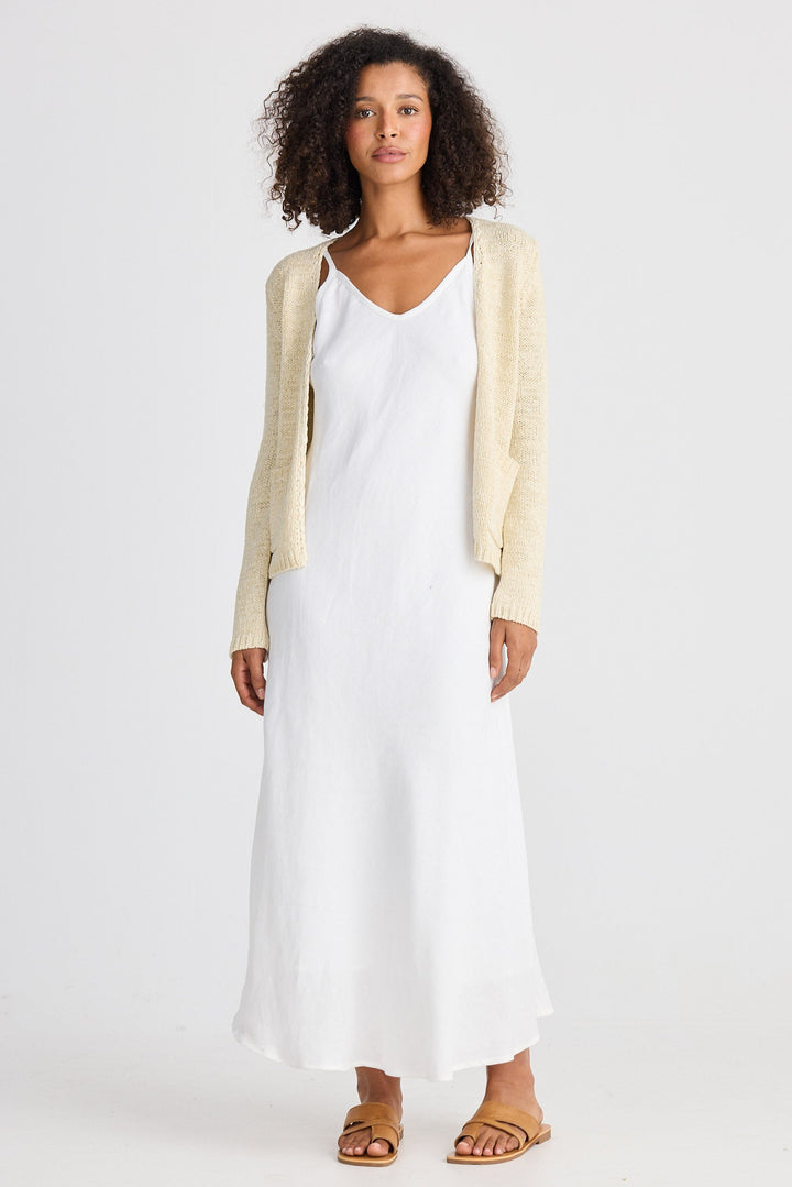 Saffron Cardi - Natural