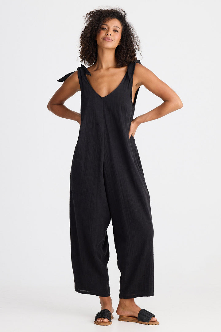 Sardinia Jumpsuit - Black