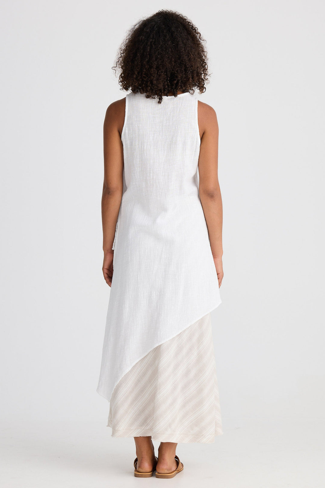 Sicily Singlet - White