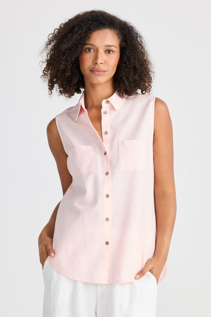 Bazzar Top - Pink