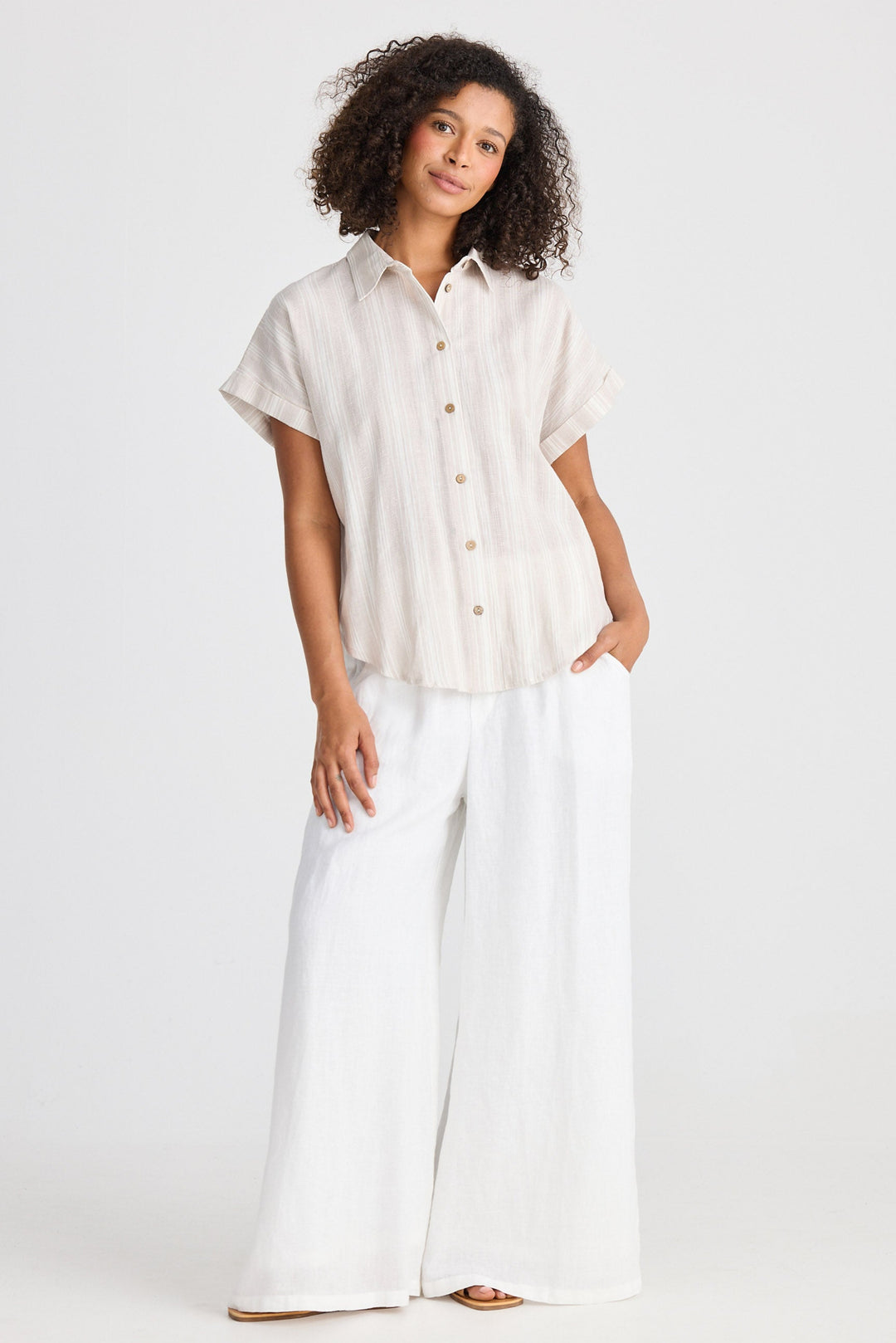 Dune Shirt - Tuscan Stripe