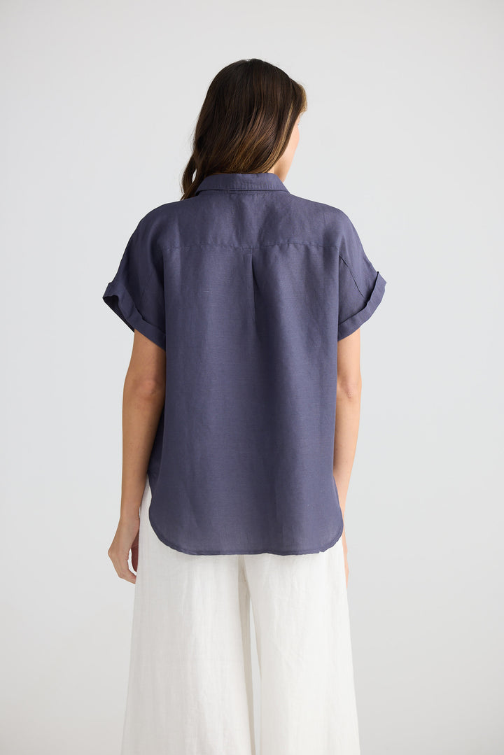 Dune Shirt - Indigo Ash