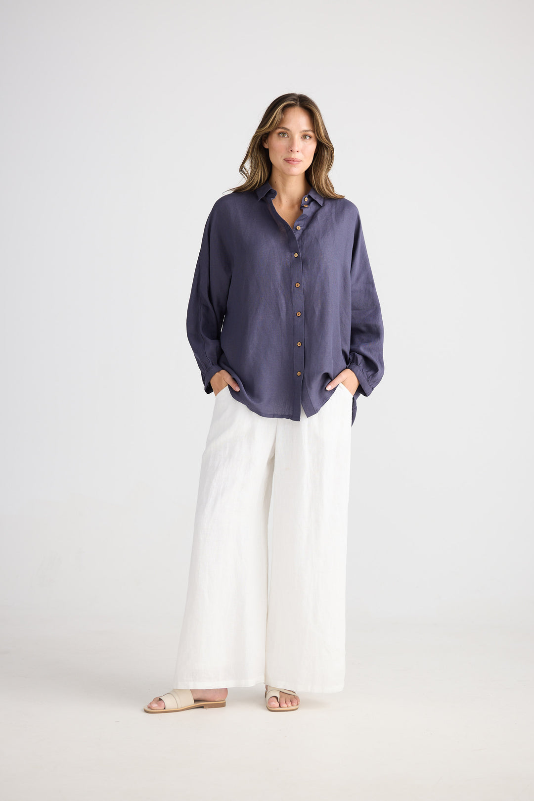 Milano Shirt - Indigo Ash