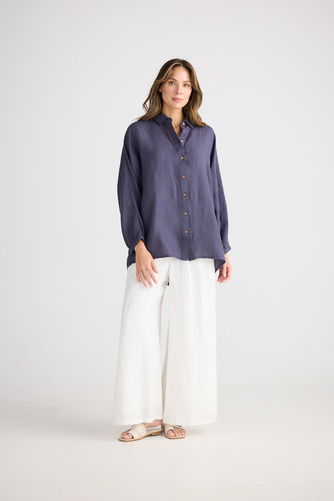 Milano Shirt - Indigo Ash