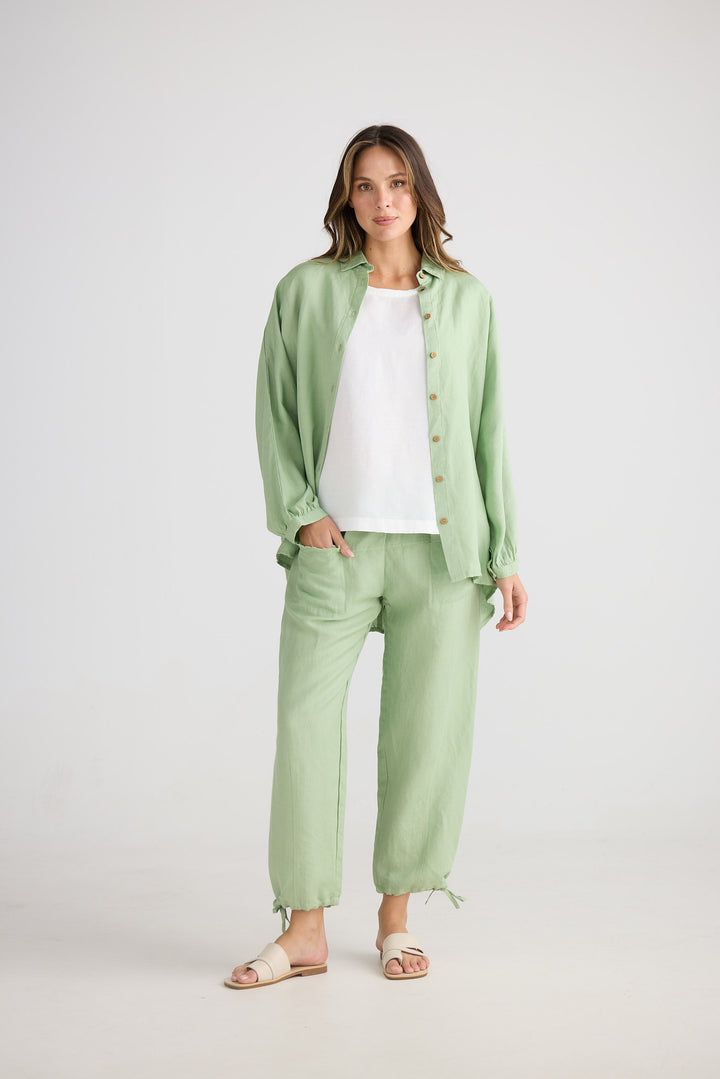 Milano Shirt - Sage Green