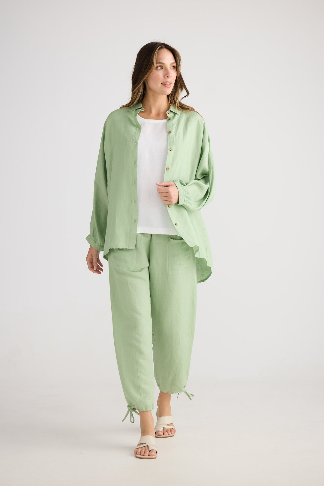 Milano Shirt - Sage Green