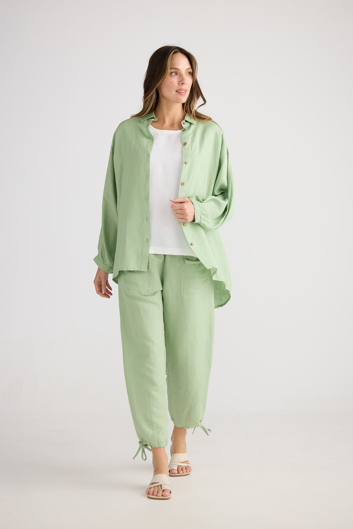 Milano Shirt - Sage Green